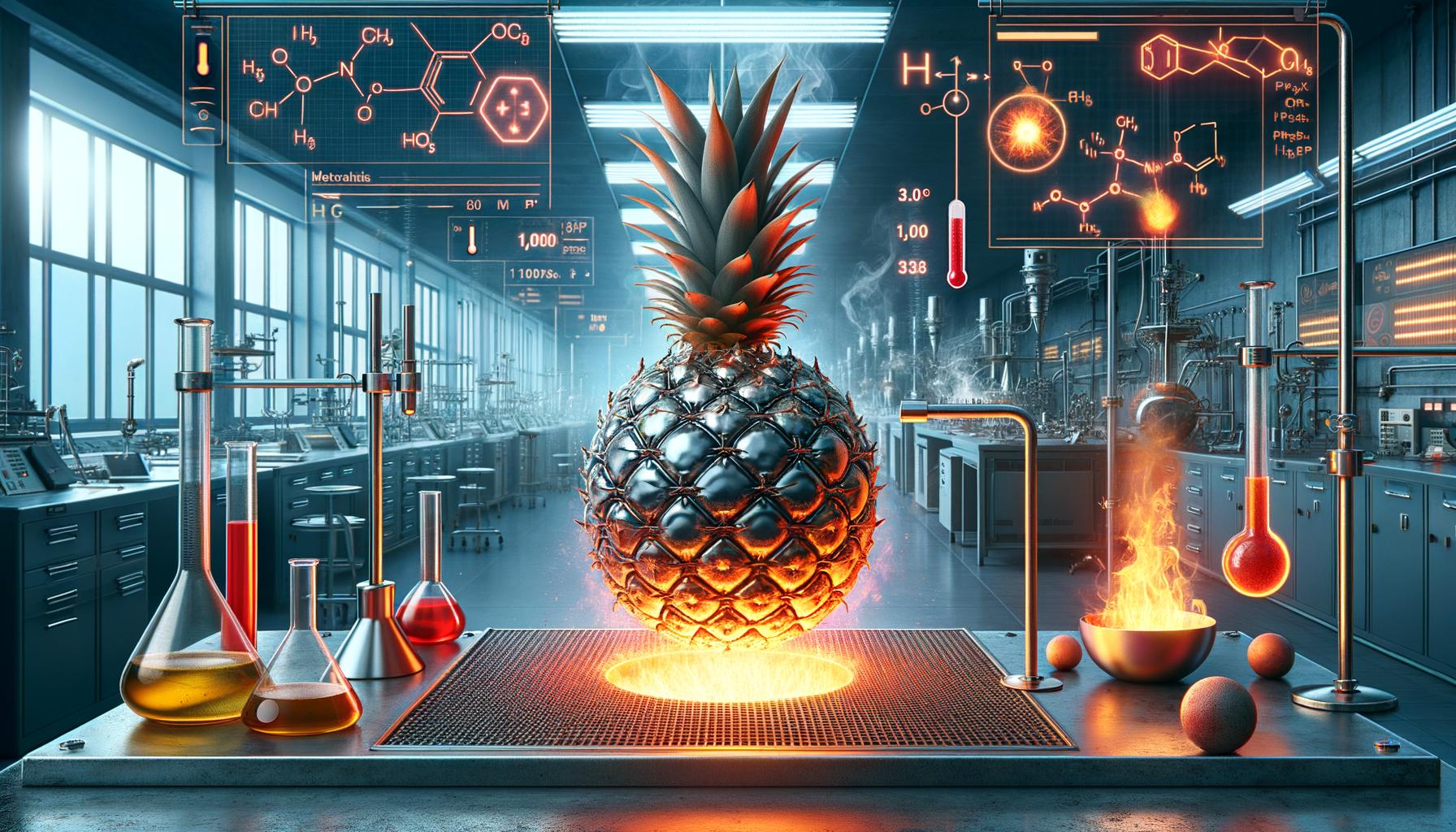 Perché la buccia dell’ananas tollera una sfera di metallo riscaldata a 1.000 gradi?